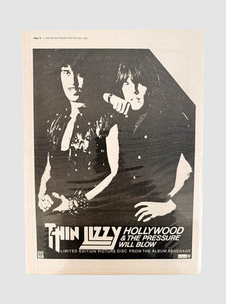 Thin Lizzy Poster