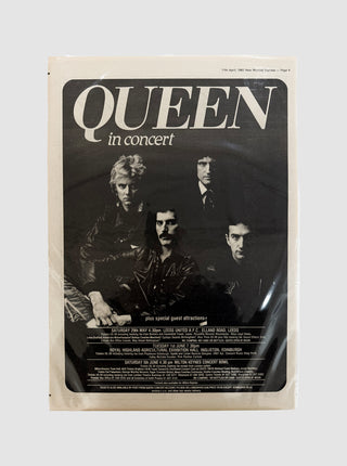 Queen in Concert Poster