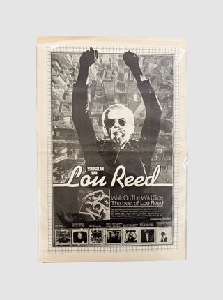Lou Reed Poster